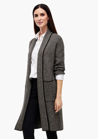 s.Oliver BLACK LABEL Strickjacke in Grau