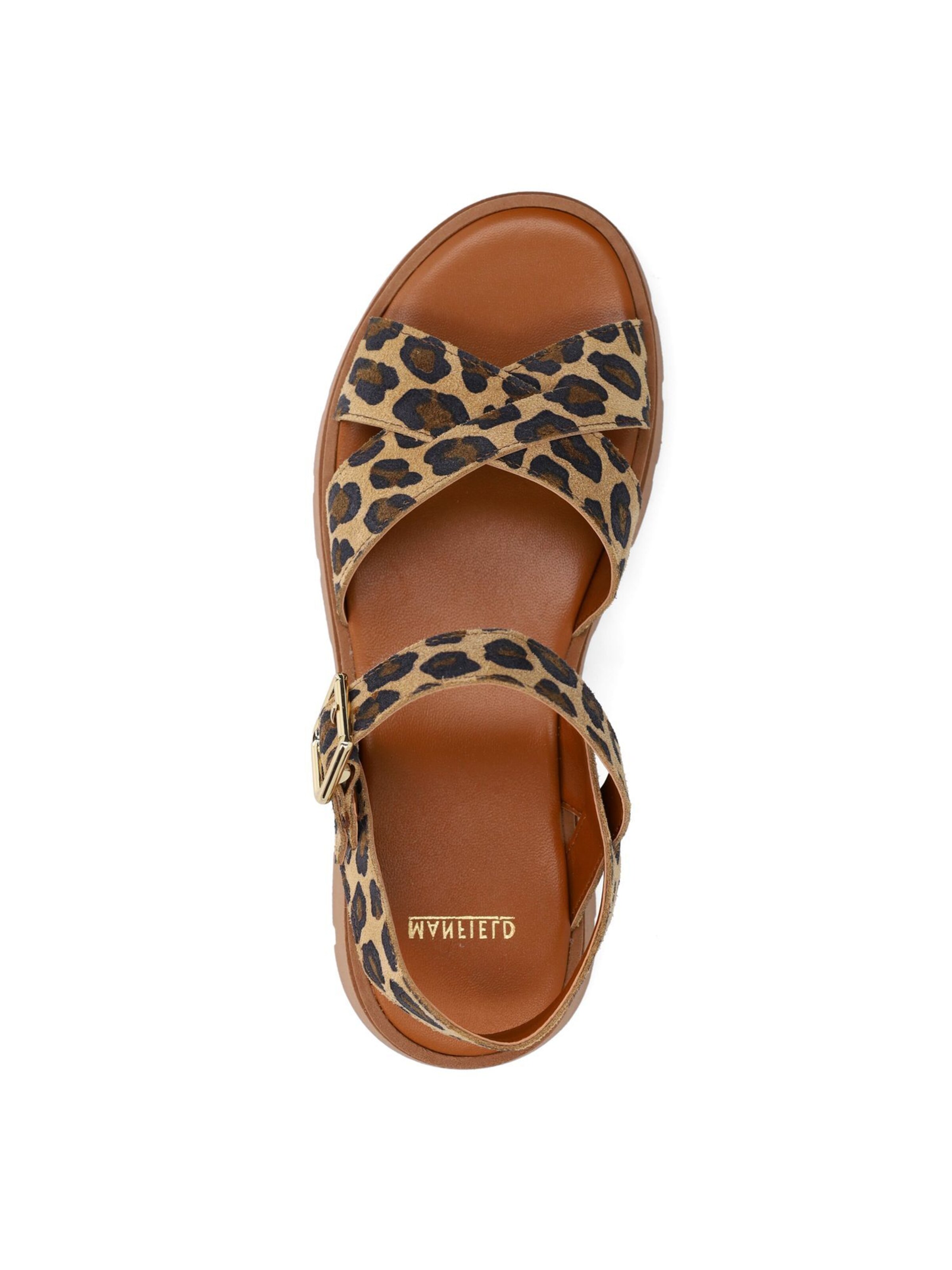 MANFIELD Sandals in Beige