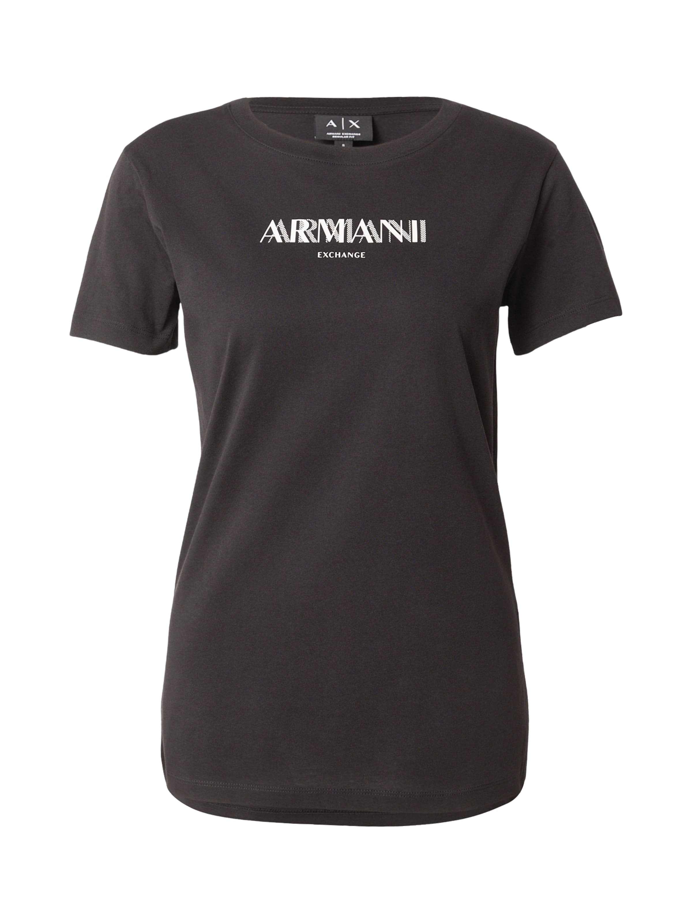 ARMANI EXCHANGE Μπλουζάκι σε μαύρο: μπροστά