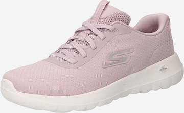 Chaussure de course SKECHERS en violet : devant