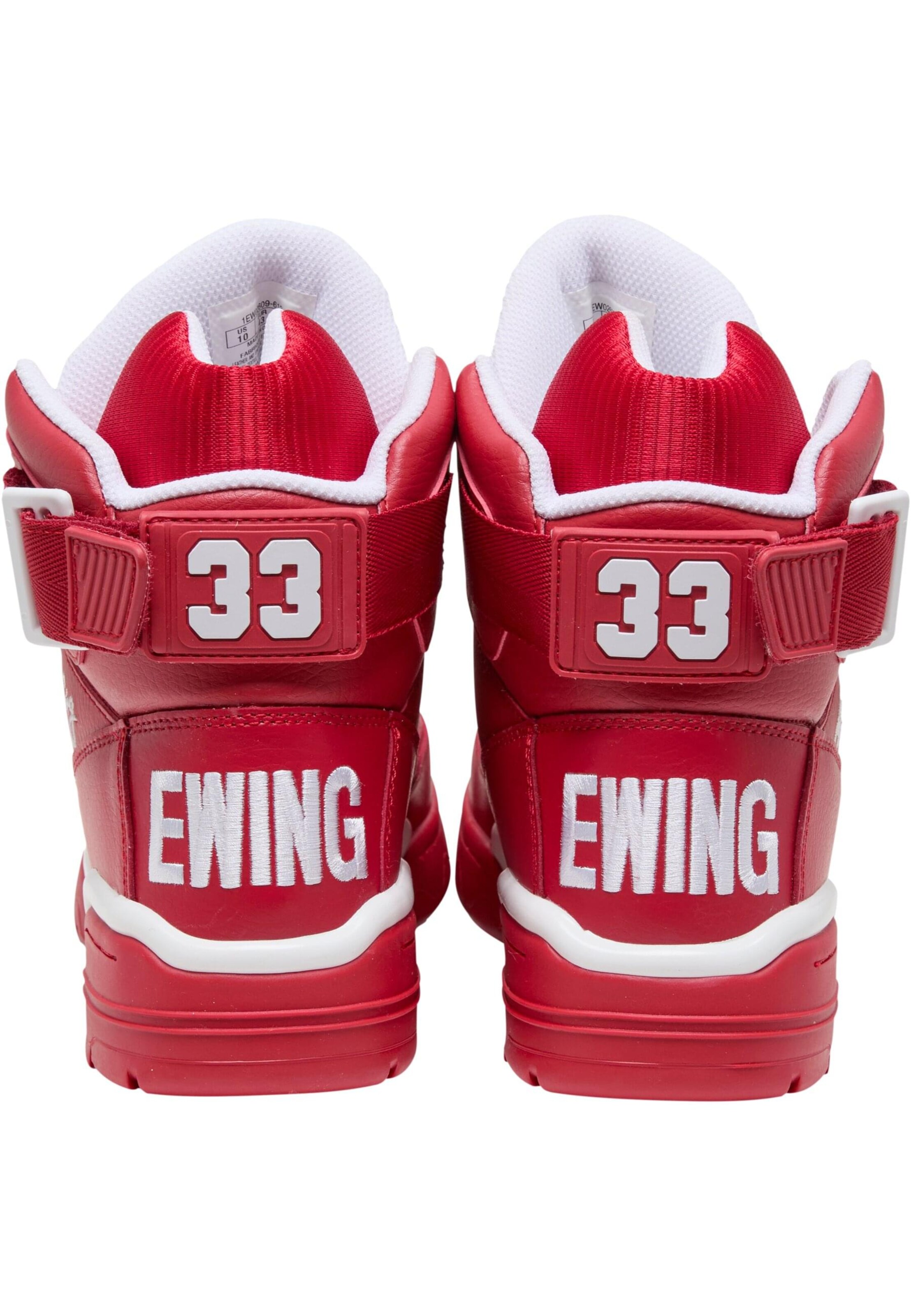 Ewing Kotníkové tenisky – červená