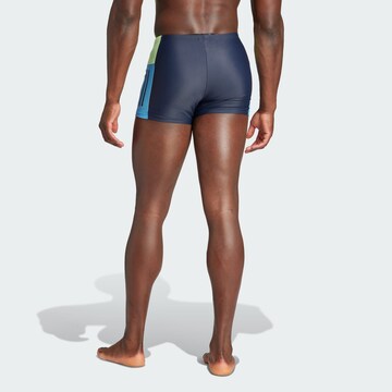 ADIDAS PERFORMANCE Athletic Swim Trunks in Grey