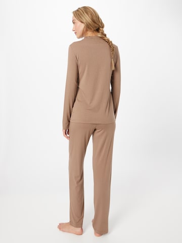 SCHIESSER Pajama in Brown