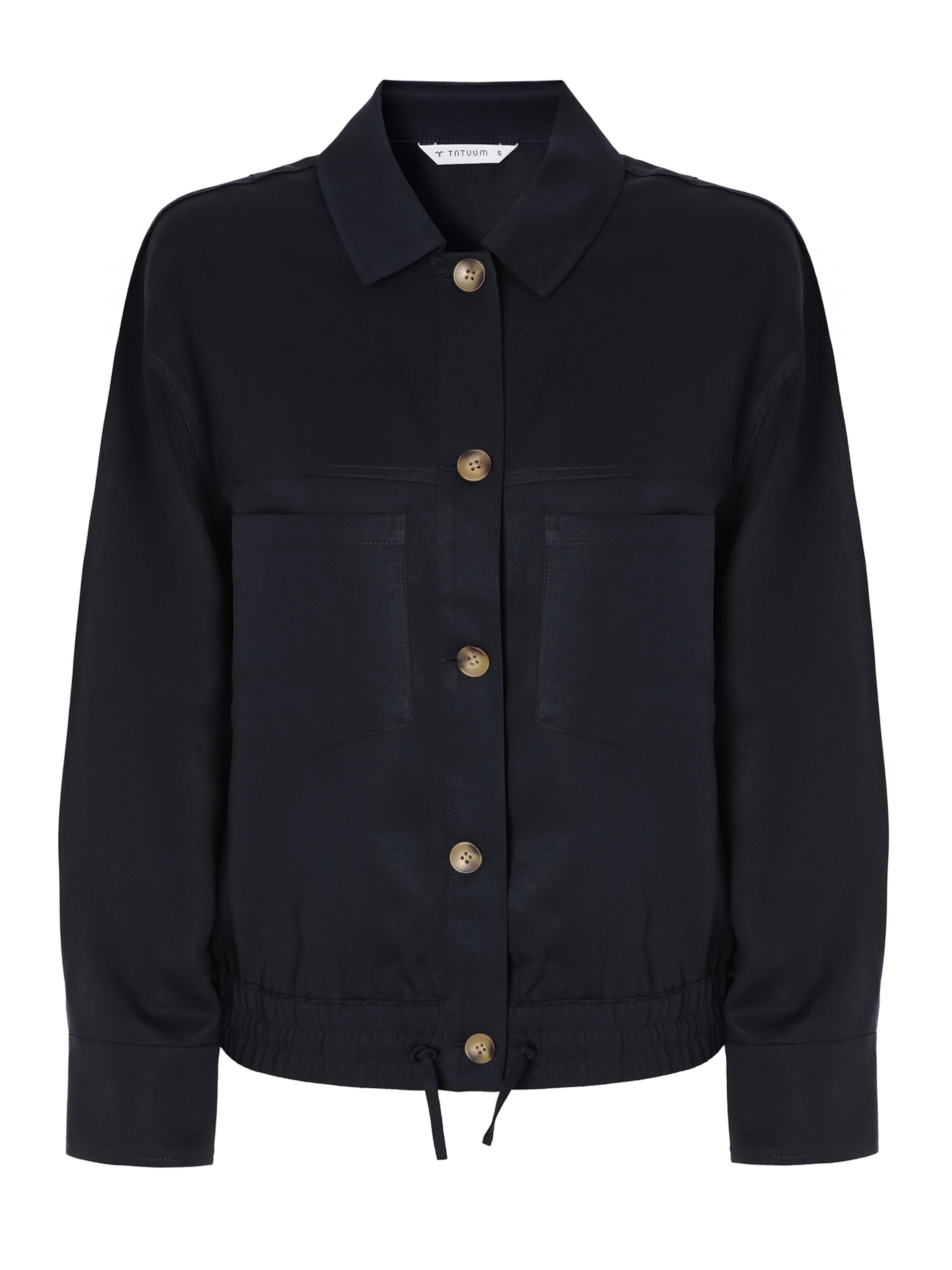 TATUUM Between-season jacket in Blue: front