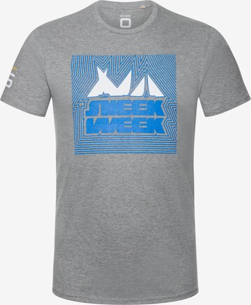CODE-ZERO Shirt 'Sneekweek' in Grey: front
