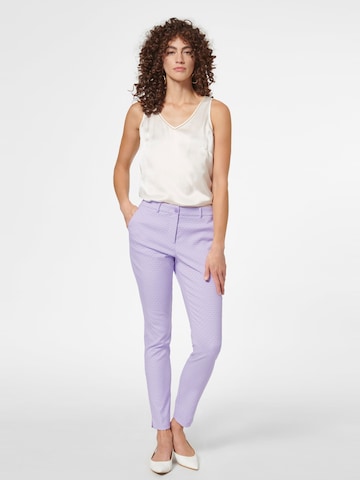 MADELEINE Tapered Pants in Purple