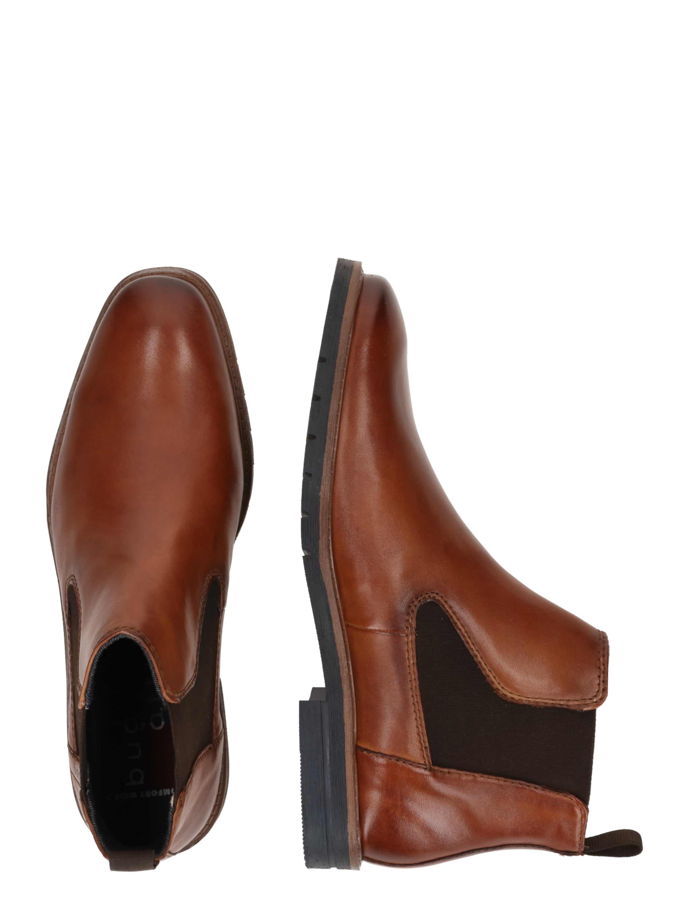 bugatti Chelsea škornji | rjava barva