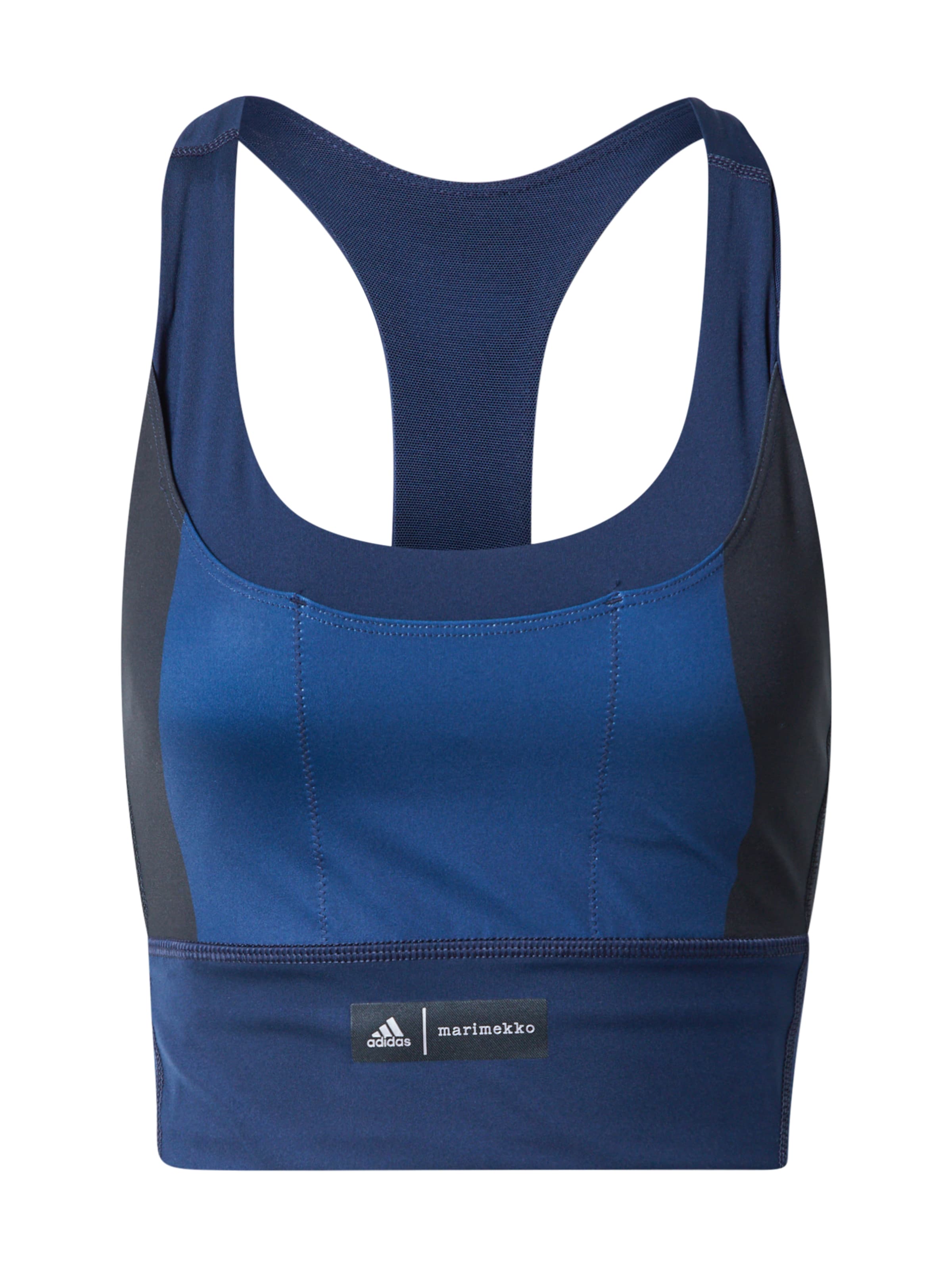 ADIDAS SPORTSWEAR Medium Support Αθλητικό σουτιέν 'Marimekko Medium-Support ' σε μπλε: μπροστά
