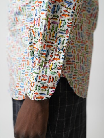 HENRIK Slim fit Button Up Shirt in Mixed colors