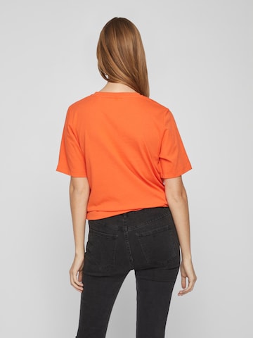 VILA - Camiseta 'DREAMERS' en naranja