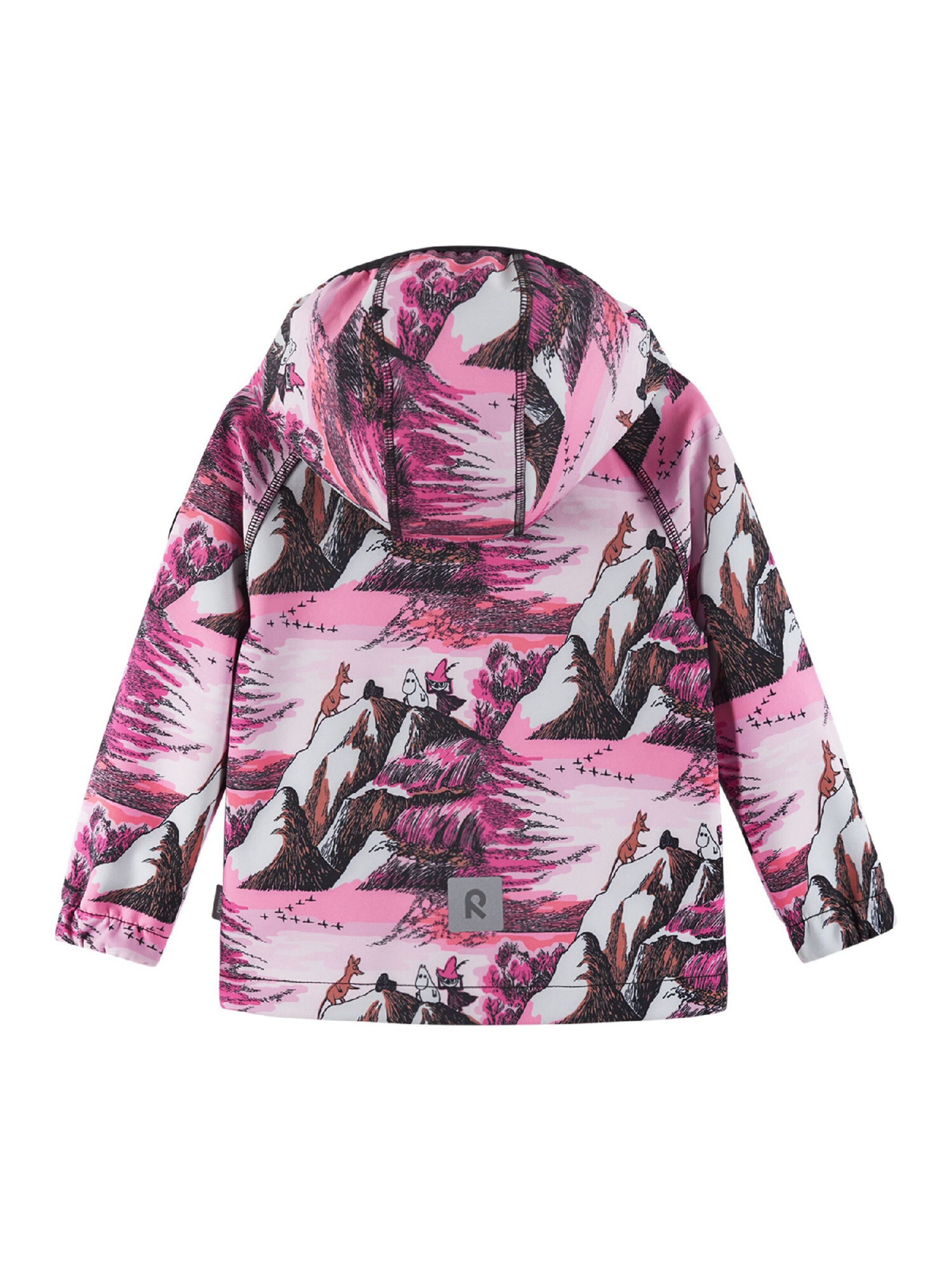 Reima Outdoorjas 'Moomin Vantti' in Roze