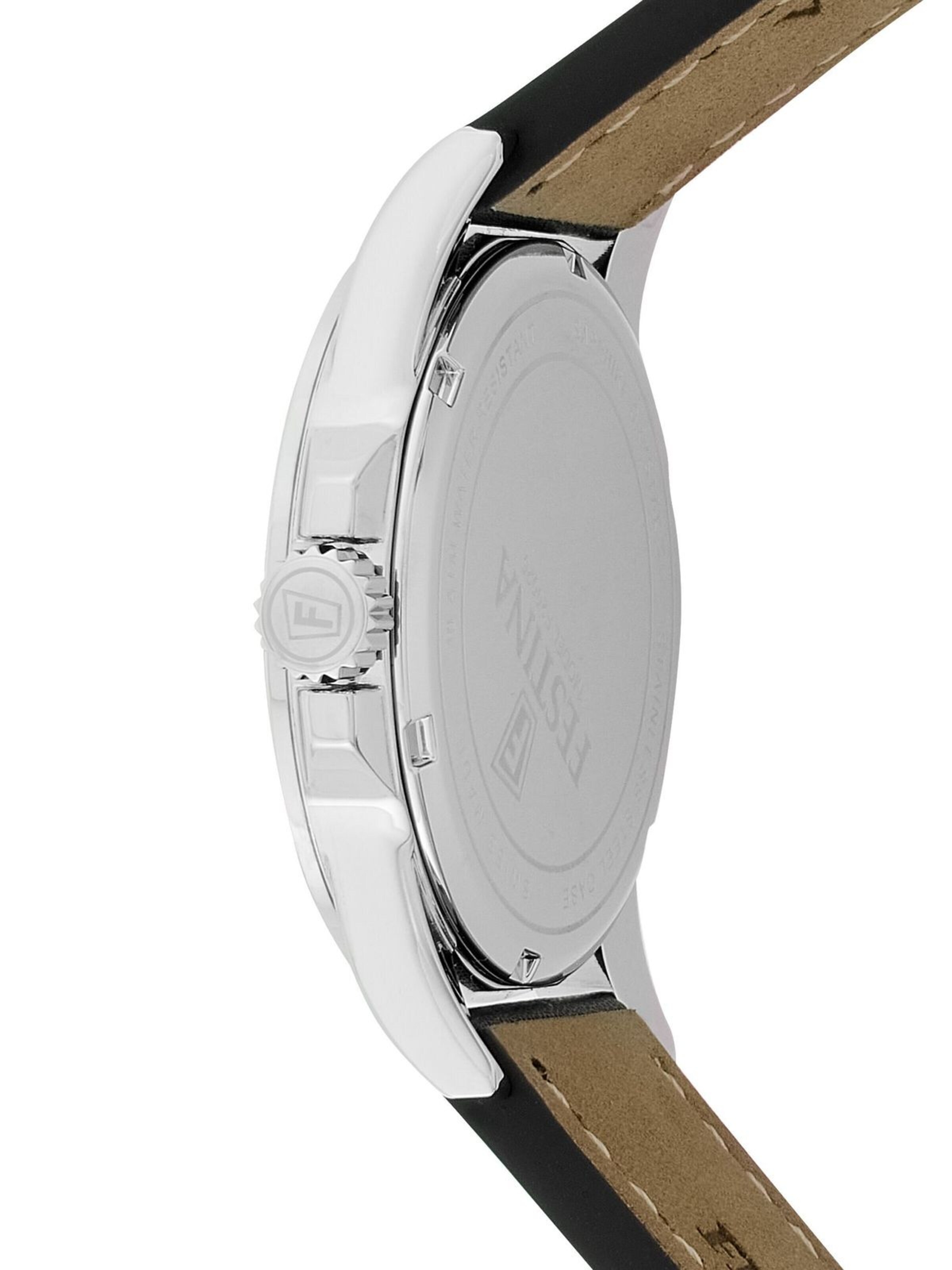 FESTINA Zegarek analogowy 'Watch Swiss Made' w kolorze czarny