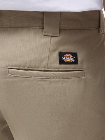 DICKIES Regular Trousers with creases '872' in Beige