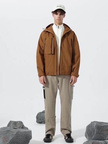 Youthup Outdoor jacket in Brown