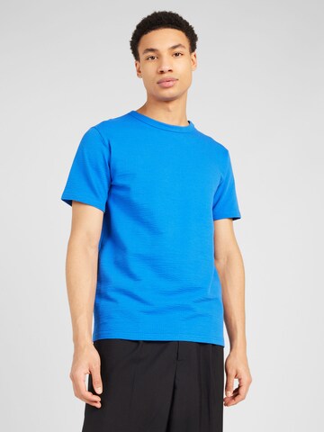 SELECTED HOMME - Camisa 'SANDER' em azul: frente