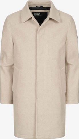 INDICODE JEANS Tussenjas 'Grandrim' in Beige: voorkant