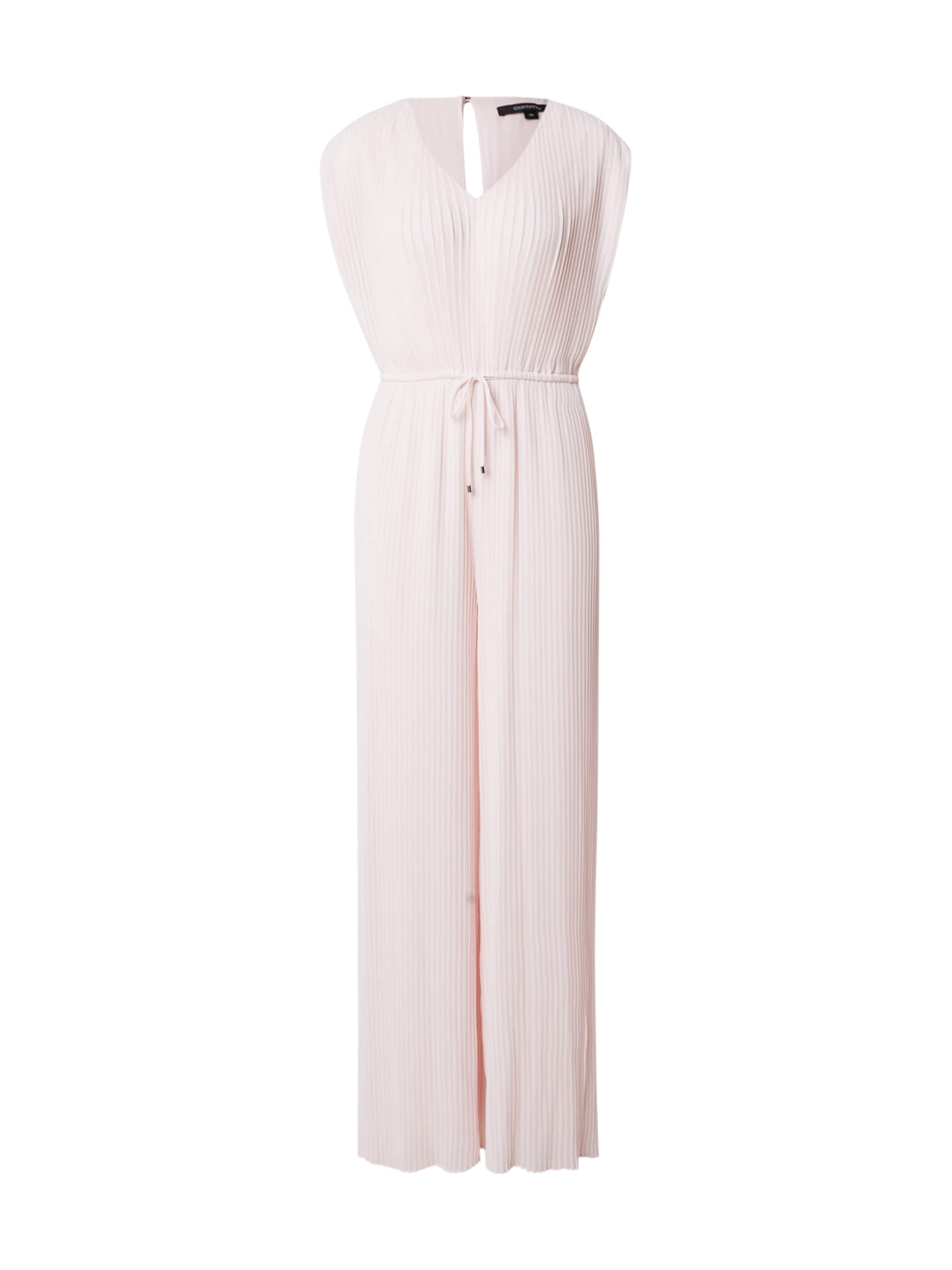 COMMA Jumpsuit in Roze: voorkant