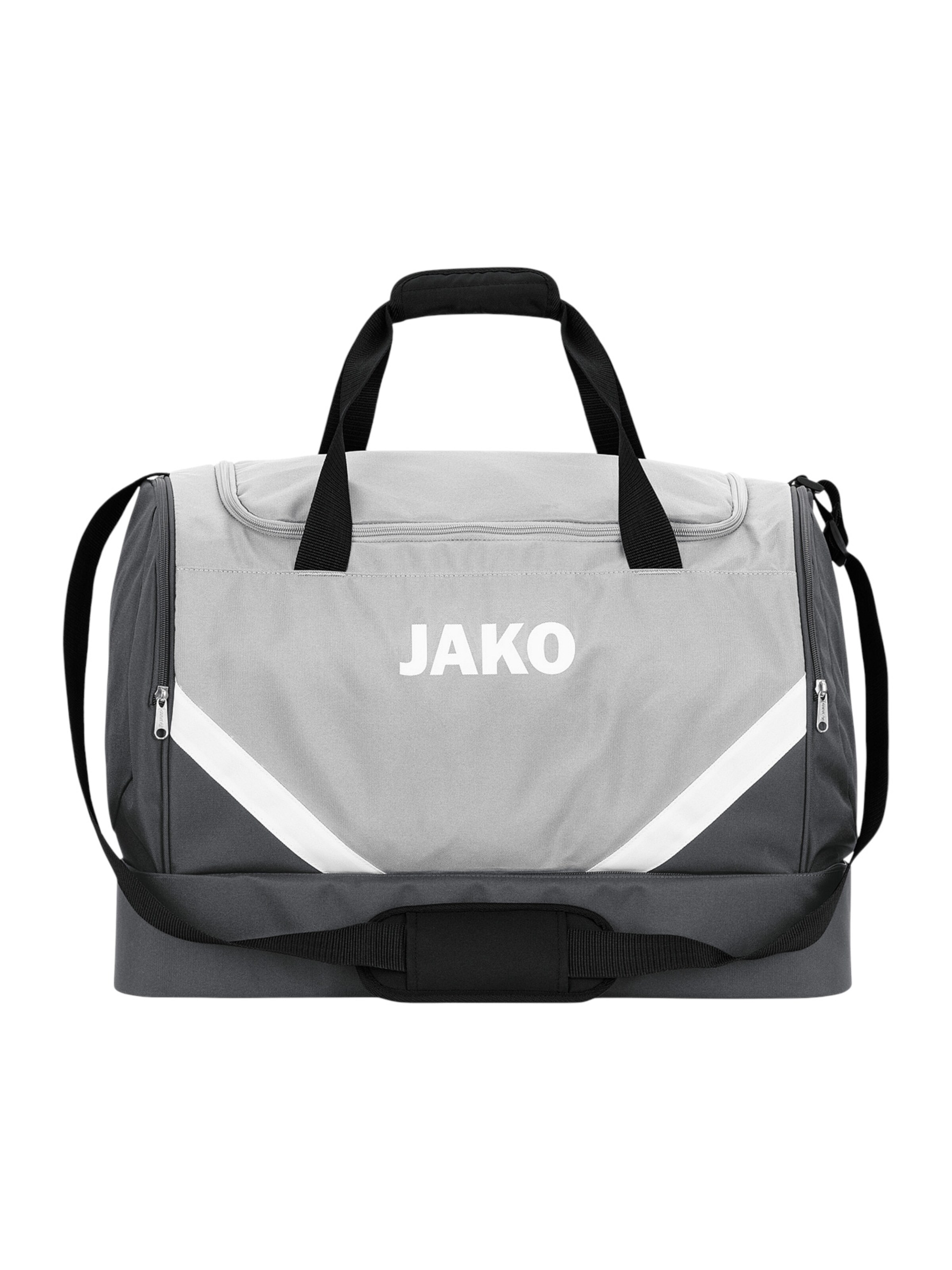 JAKO Sports Bag in Grey: front