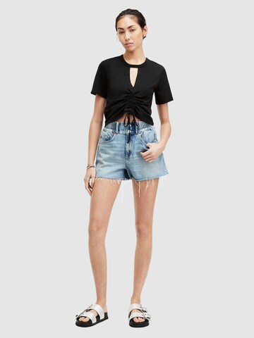 AllSaints T-Shirt 'GIGI' (GOTS) in Schwarz