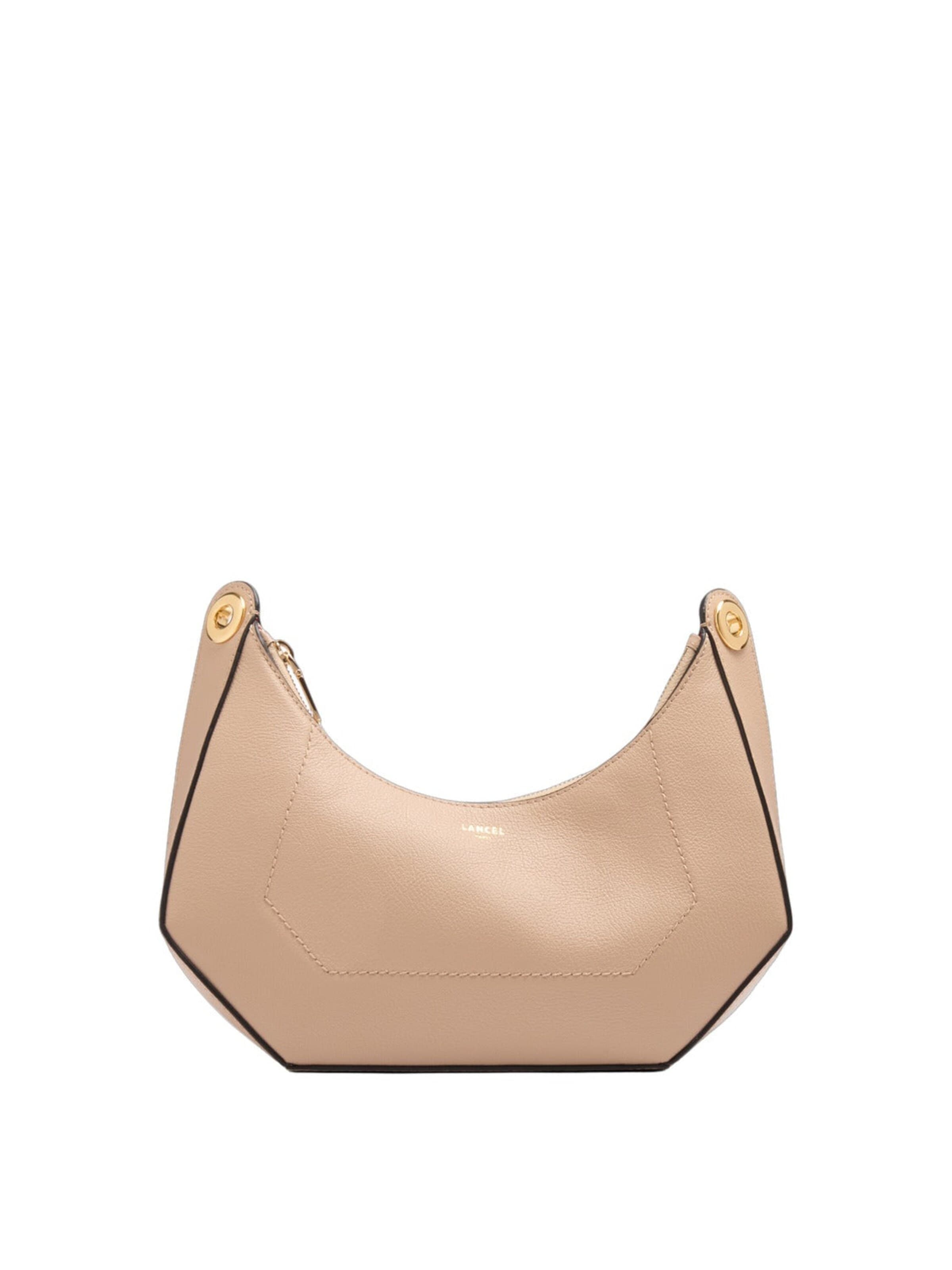 Sac bandoulière 'Lancel Sacs à main Croisette Cappucino Femme' Lancel en beige : devant