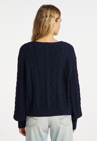 DreiMaster Vintage Knit cardigan in Blue