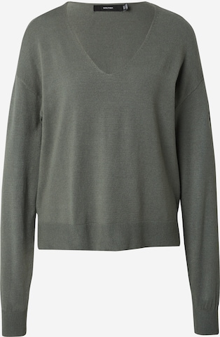 Pull-over 'Breeze' VERO MODA en vert : devant