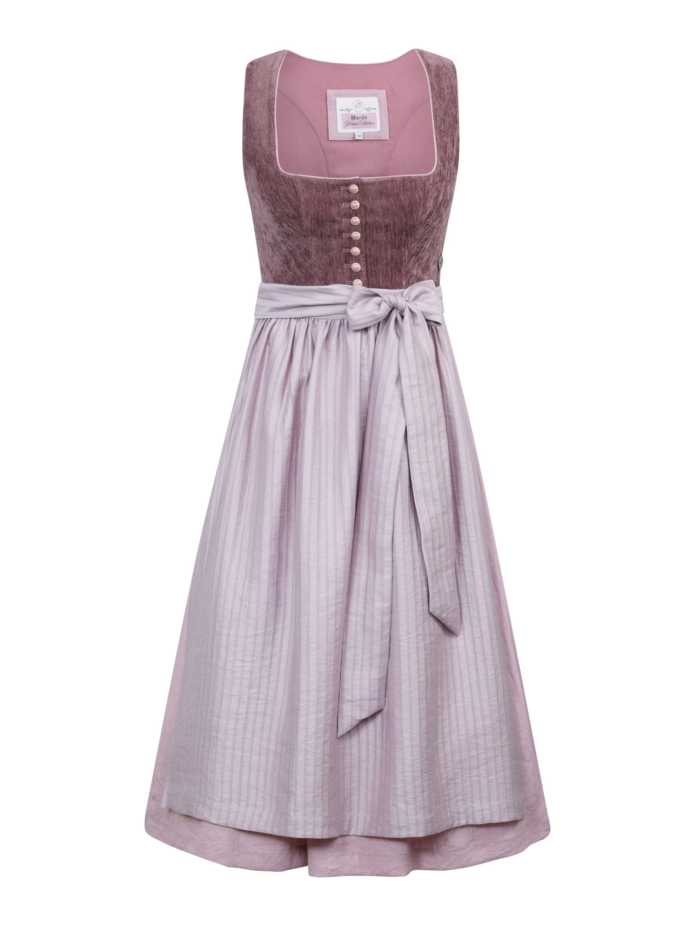 MARJO Dirndl 'GY-12-Sarleinsbach' in Lila: Vorderseite