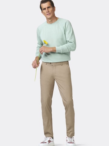 Coupe slim Pantalon chino MMX Germany en beige