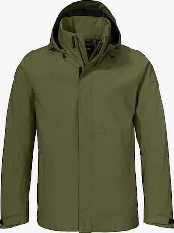 Schöffel Outdoorjacke in Grün: Vorderseite