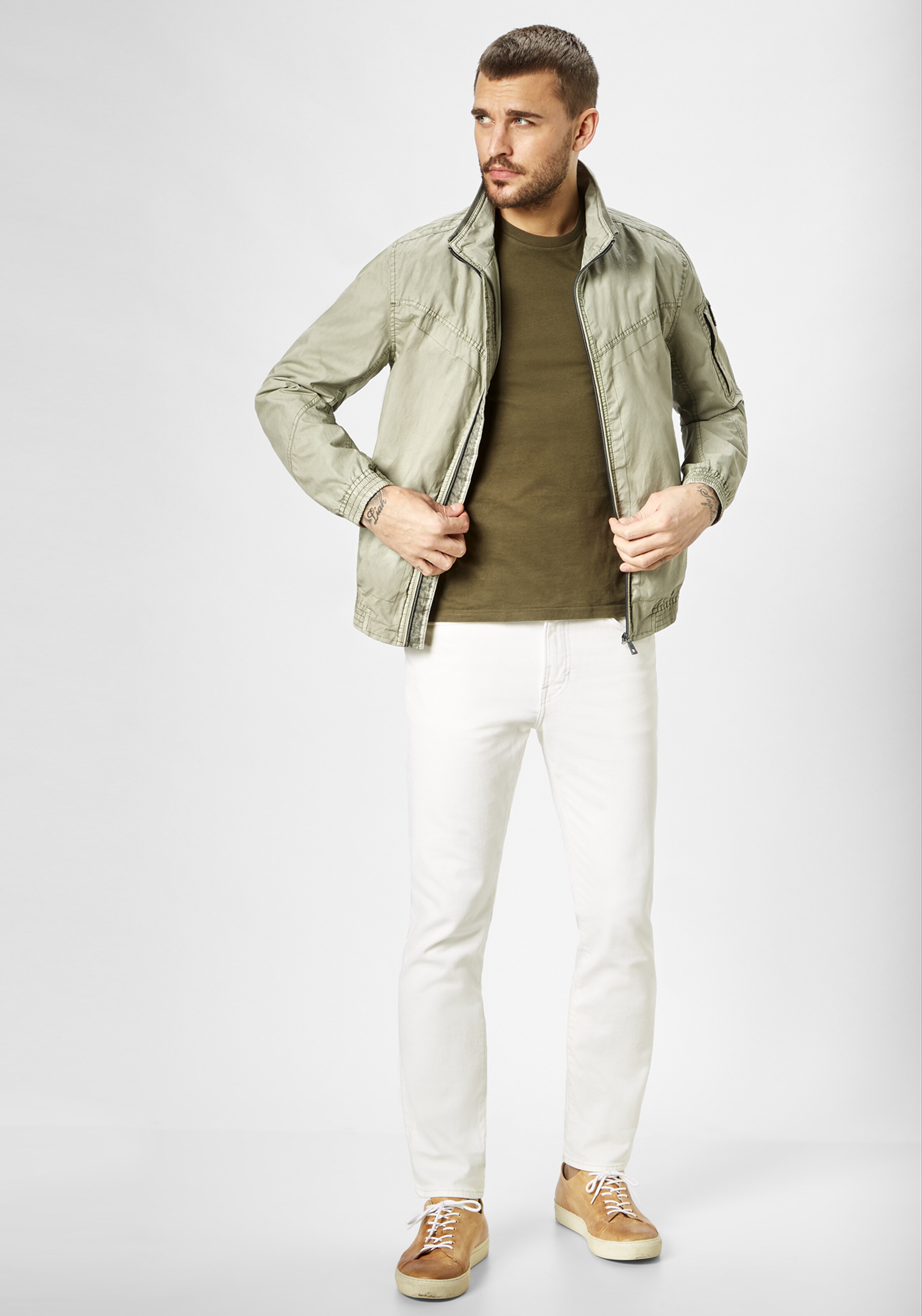 Männer Große Größen S4 Jackets Übergangsjacke in Grau - VT39183 Männer Große Größen S4 Jackets Übergangsjacke in Grau - VT39183