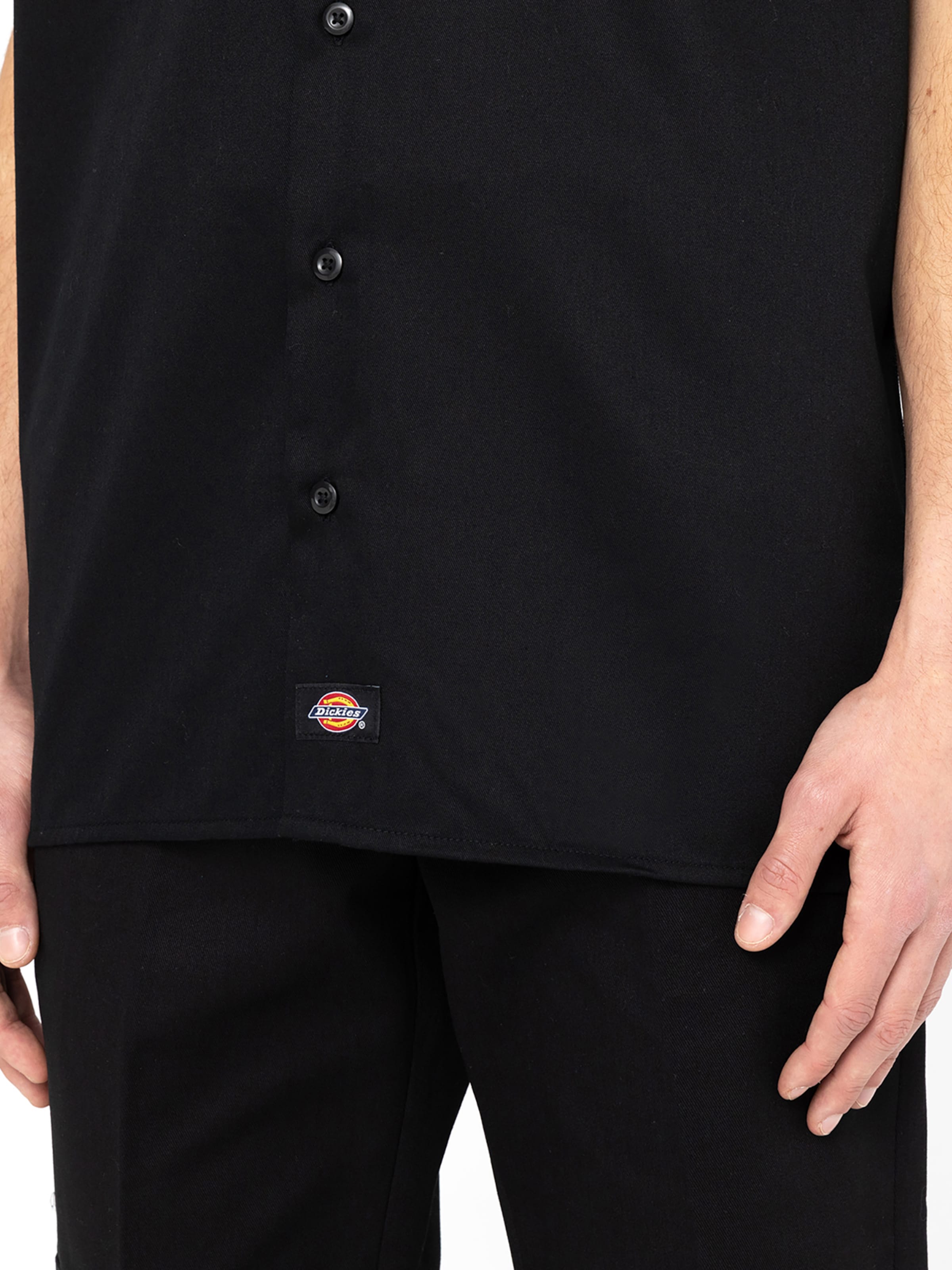DICKIES Klasický střih Košile 'Clintondale' – černá