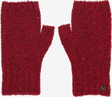 LOEVENICH Handstulpen in Rot: Vorderseite