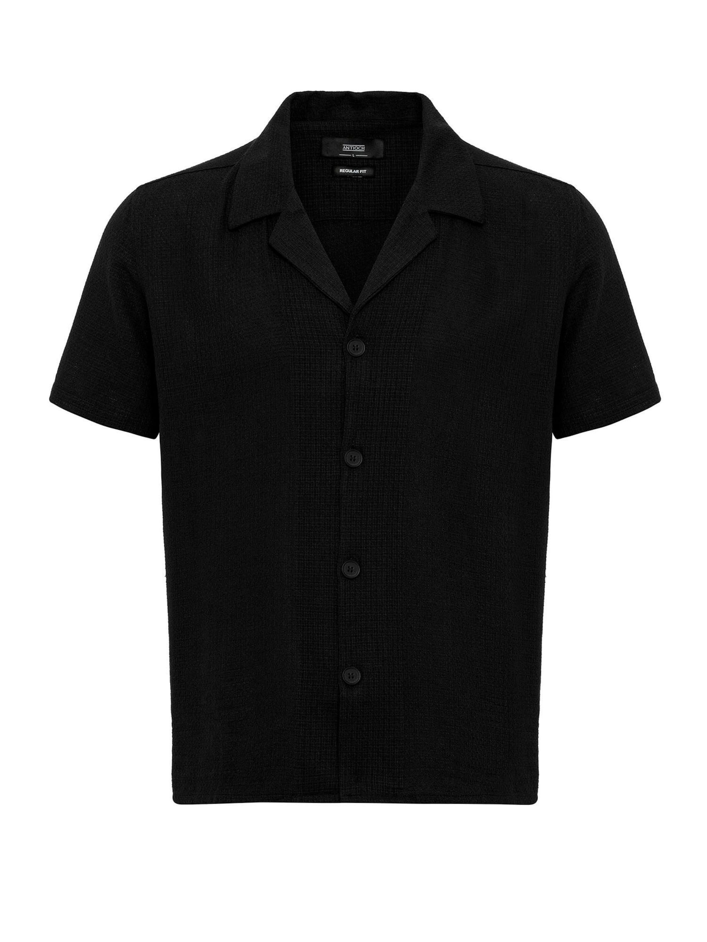 Camicia di Antioch in nero: frontale