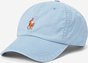 Cappello da baseball di Polo Ralph Lauren in blu: frontale