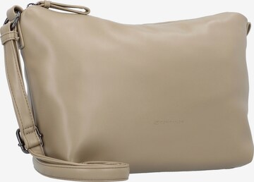 TOM TAILOR Schoudertas 'Zenia' in Beige