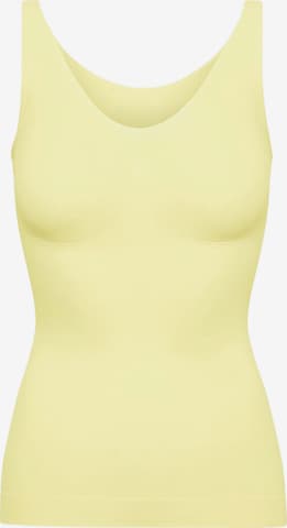 cfab Shaping Top 'Figurformendes Shapewear Tanktop' in Yellow: front