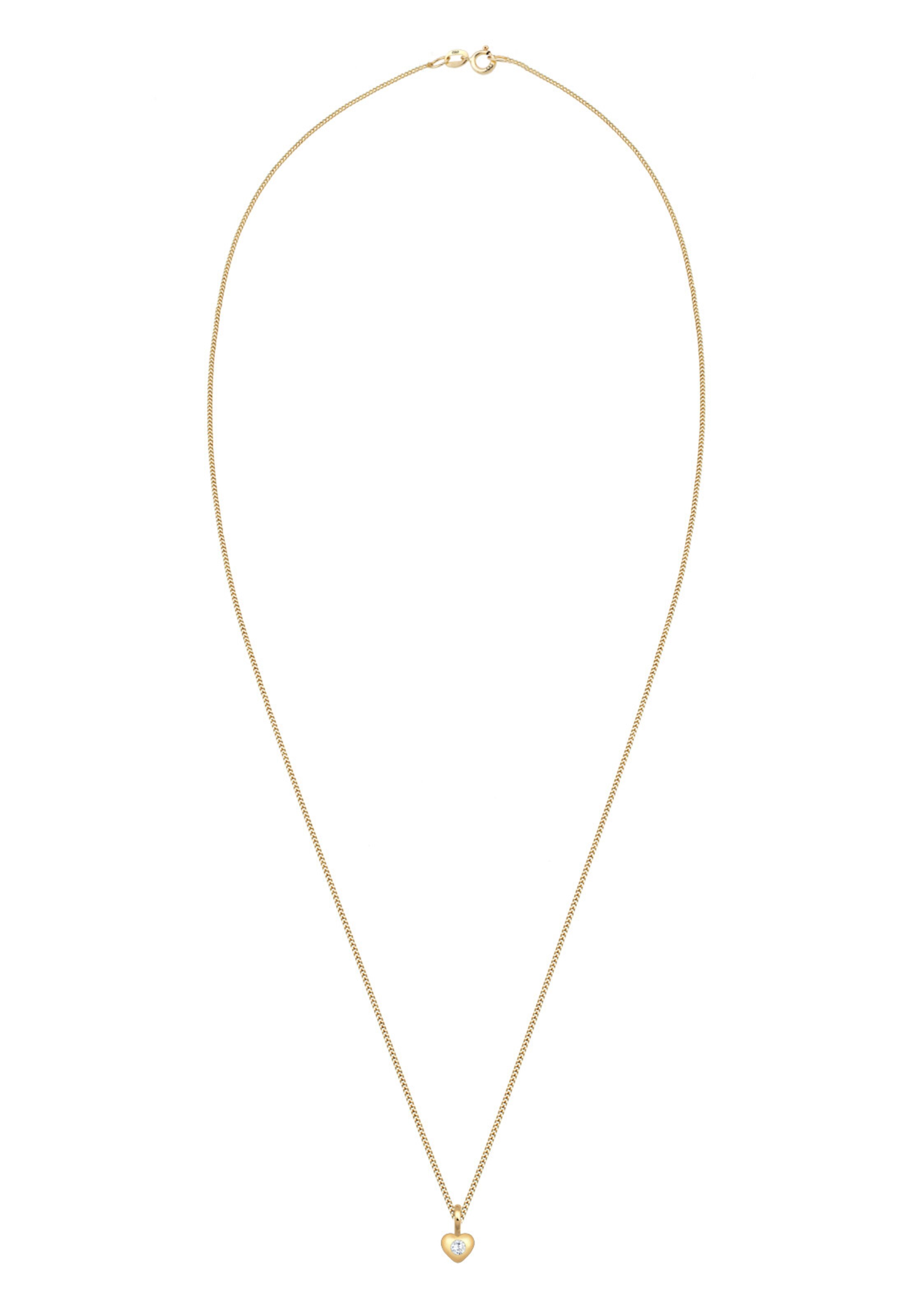 ELLI PREMIUM Schmuck 'Herz' in Gold