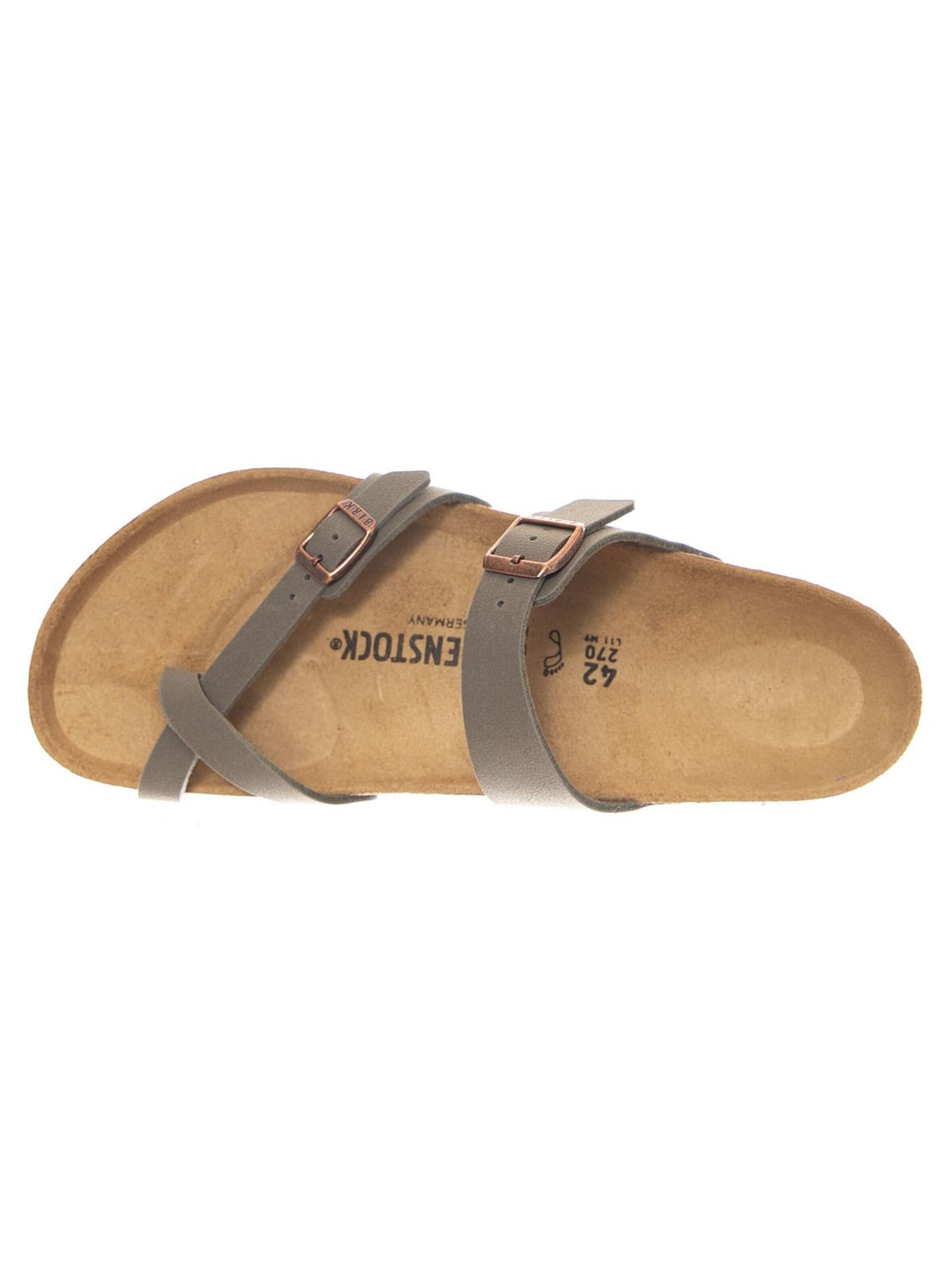Sandales 'Mayari Birkibuc Regular Fit Stone' BIRKENSTOCK en beige