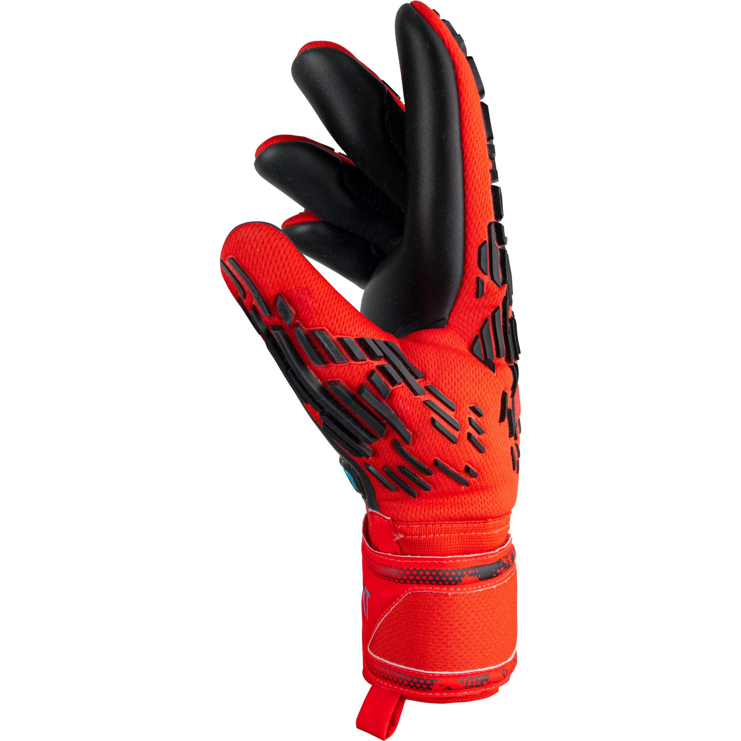 REUSCH Sports gloves 'Attrakt Freegel Silver' in Red
