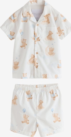 Next Pajamas in White: front