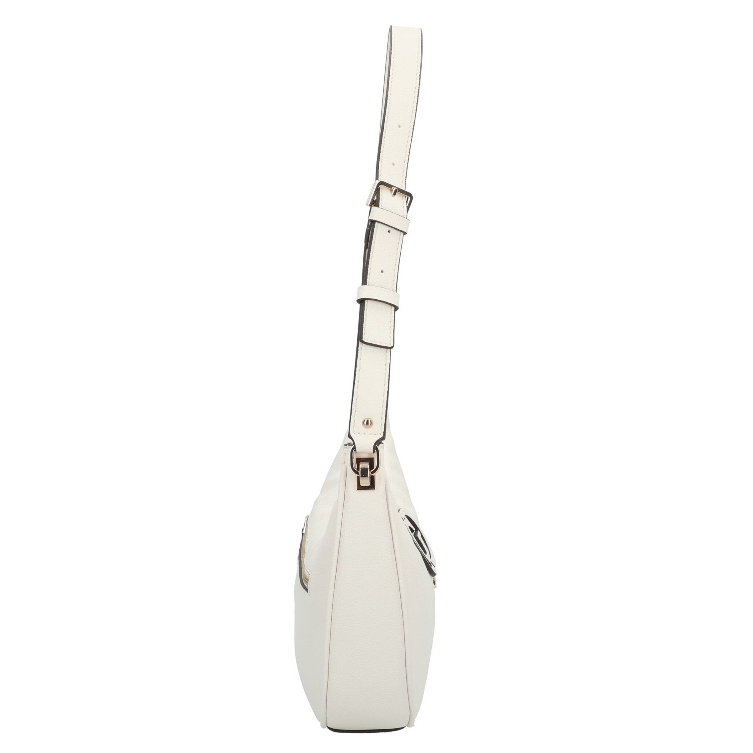 GUESS Schultertasche 'Calebra' in Weiß