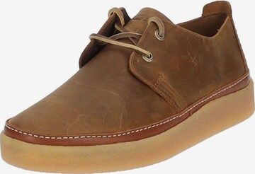 CLARKS Lace-Up Shoes in Brown: front