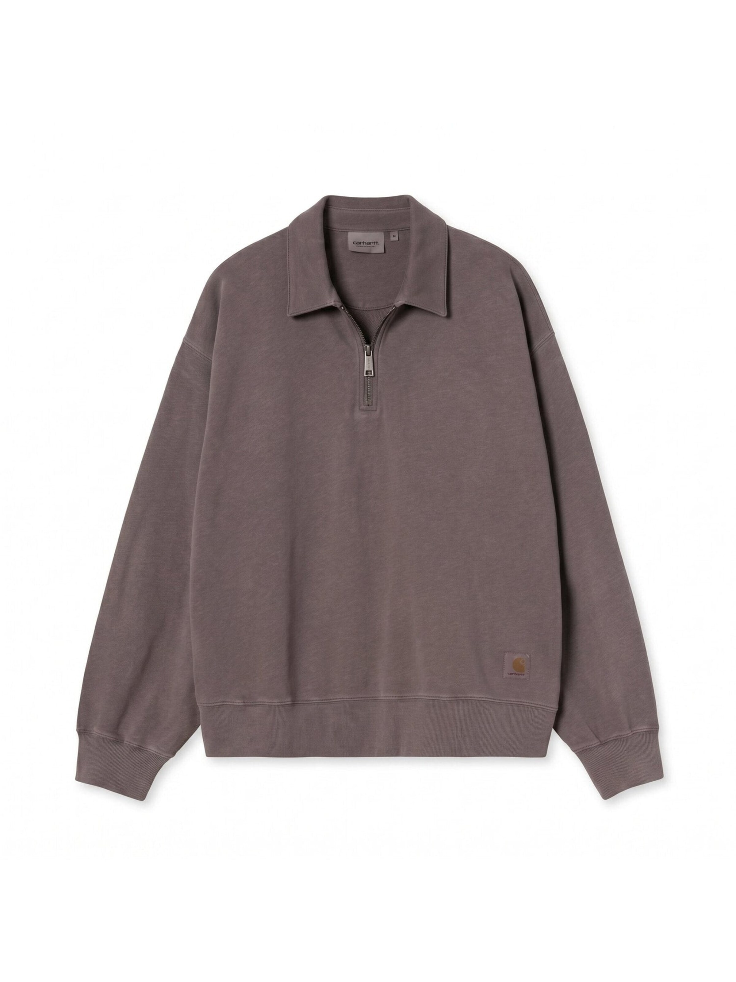 Carhartt WIP Bluzka sportowa 'HARPER POLO TOBACCO GARMENT DYED' w kolorze brązowy: przód