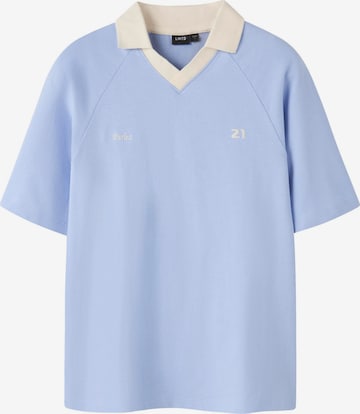 T-Shirt LMTD en bleu : devant
