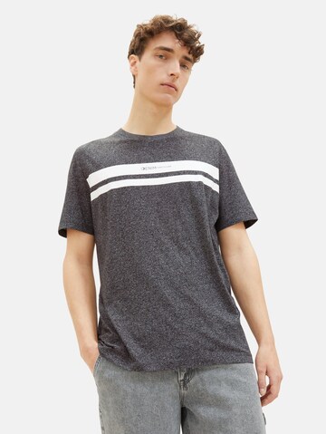 TOM TAILOR DENIM T-Shirt in Schwarz