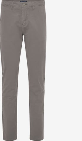pilka Funky Buddha Prigludęs „Chino“ stiliaus kelnės: priekis