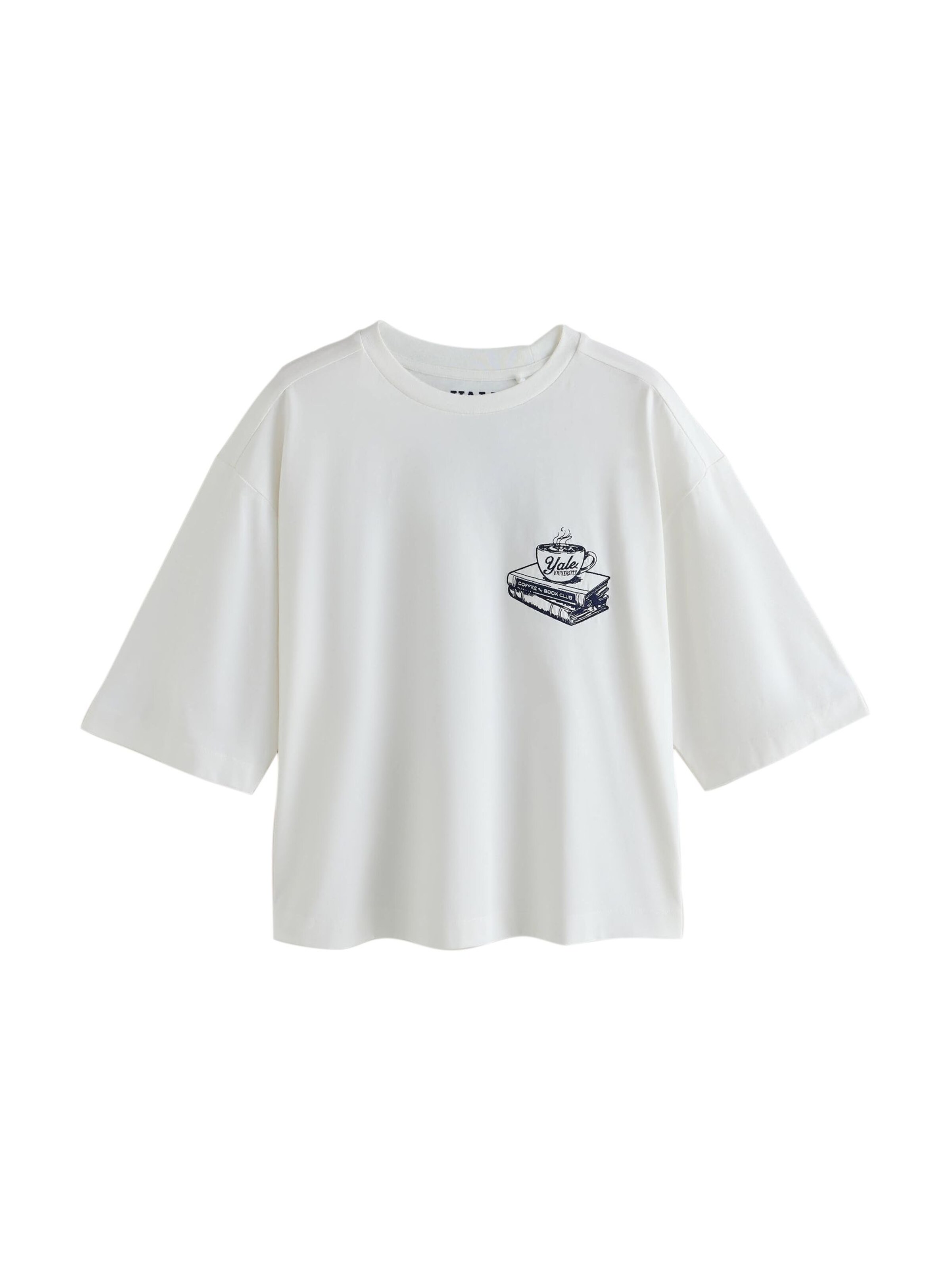 Next T-Shirt in S-M in ecru / mischfarben, Produktansicht