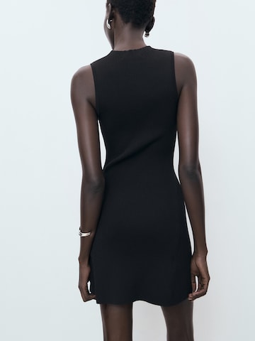 MANGO Knit dress 'ALBERT' in Black