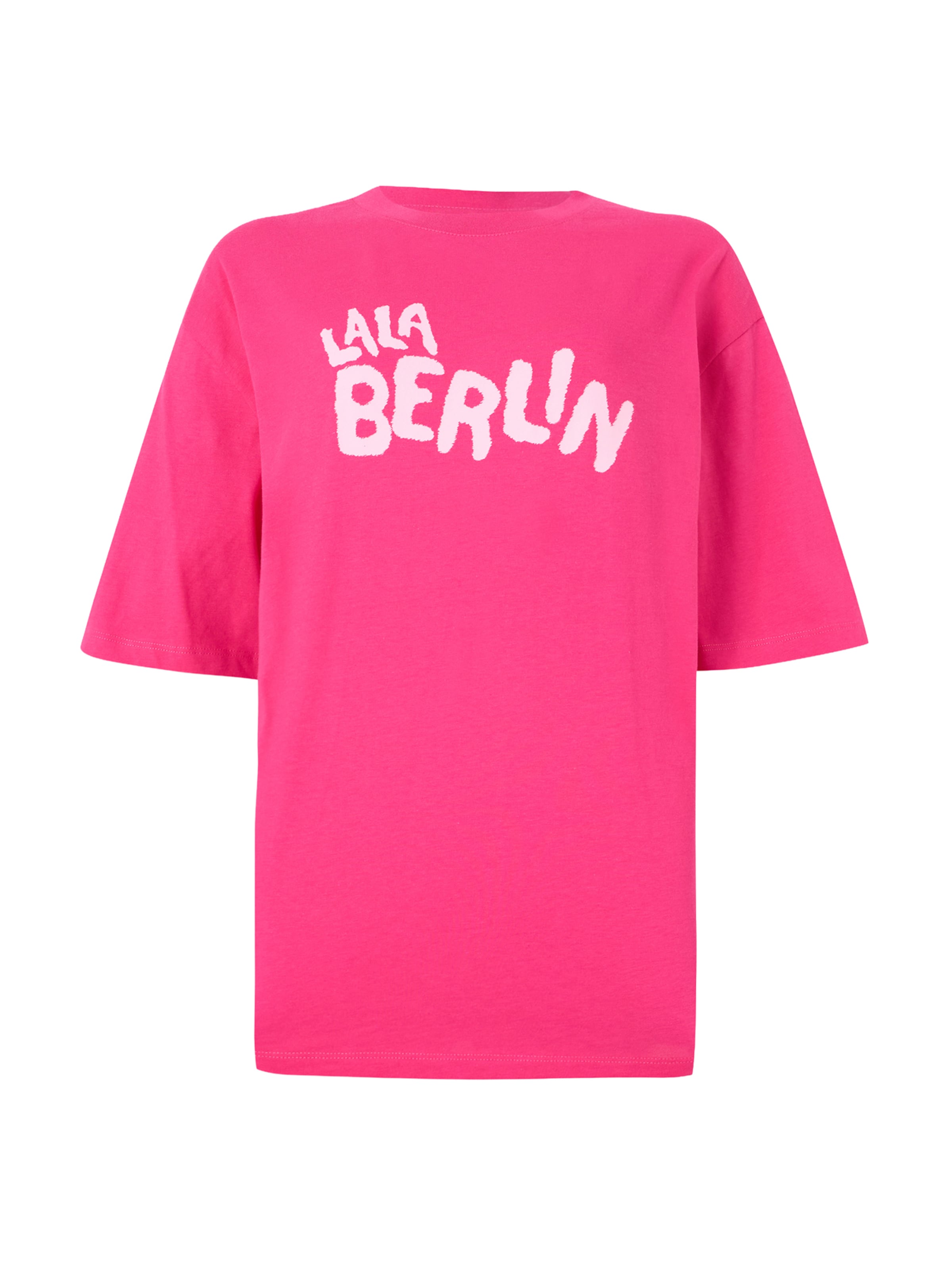 Lala Berlin Shirts 'Travis' i pink: forside