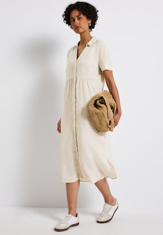 STREET ONE Dress in Beige: front